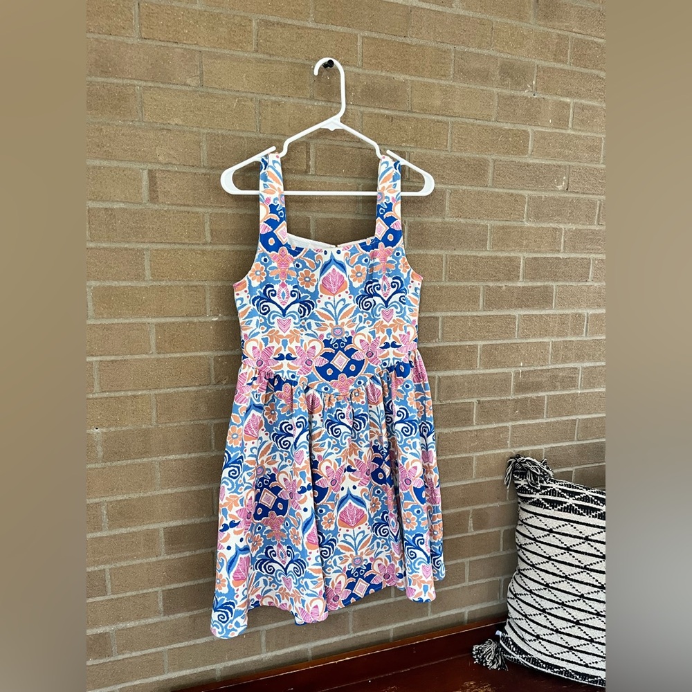 Flying Tomato Blue and Pink Mini Dress - Picture 3 of 5